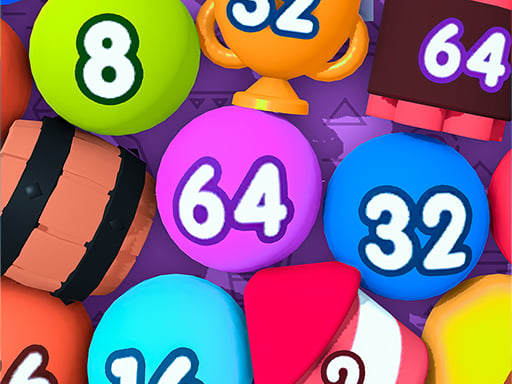 Bubble Merge 2048 Play Free Online Game