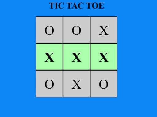 Simple Tic Tac Toe Play Free Online Game