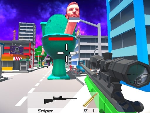 Skibidi Toilet FPS Shooting Survival Play Free Online Game